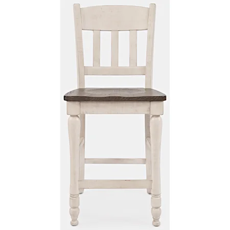 Slatback Counter Stool